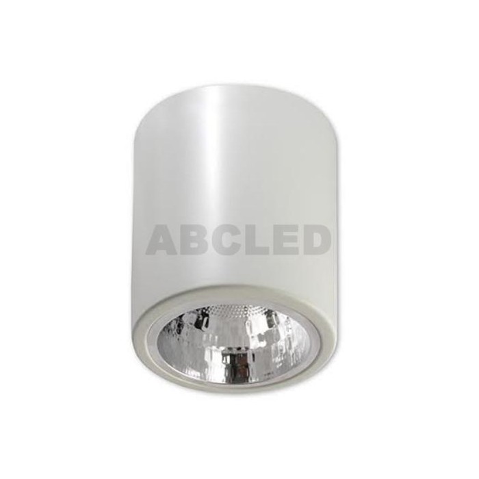 Abcled.ee - LED surface downlight 1 x LED E27 Ø132 x 152mm white