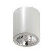 LED surface downlight 1 x LED E27  Ø132 x 152mm white