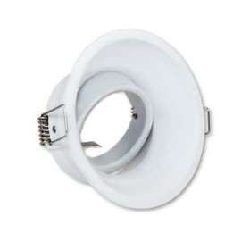 LED Ceiling GU10/MR16 Light Frame Fixture SARA round white