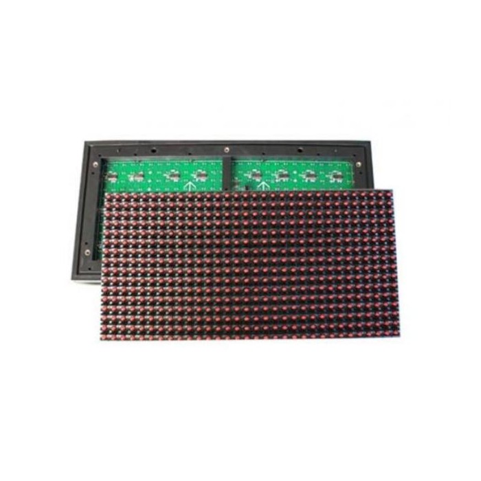 Abcled.ee - P10 LED DIP module red 16x32cm HUB12 IP65 5V