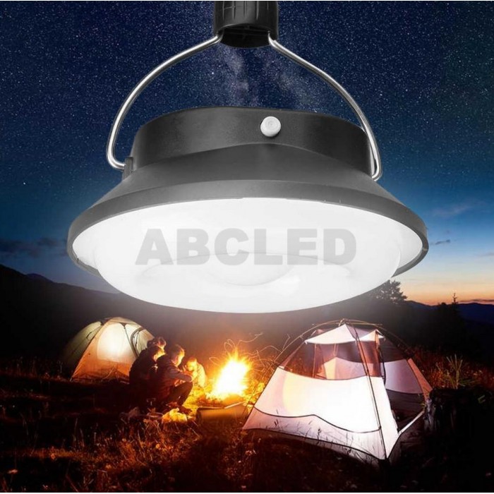 Abcled.ee - Solar LED lamp 8W USB/3xAAA