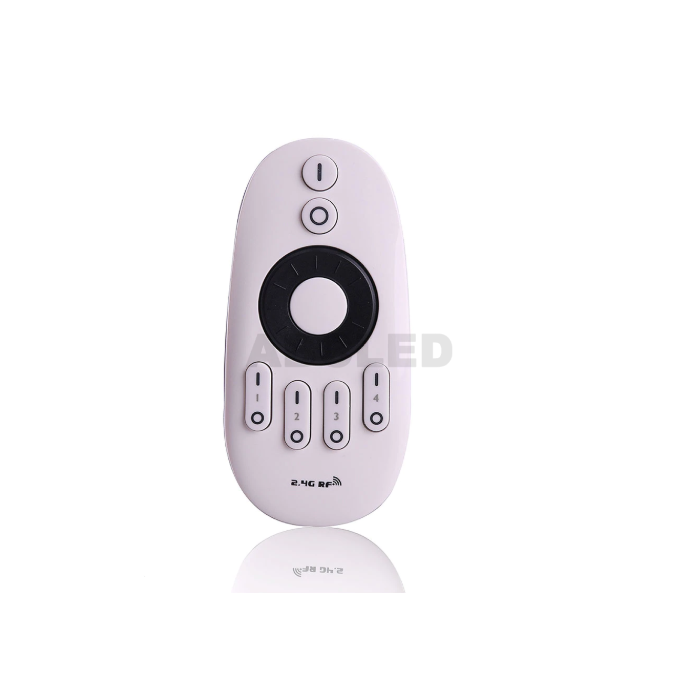 Abcled.ee - Dual White remote controller Wheel 2.4 GHz 4-Zone