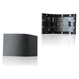 P4 LED DIP flexible moodul(32x64PXL) RGB 25.5x12.8cm HUB75 IP65 5V