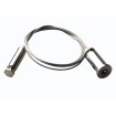 Steel cable-D suspension for aluminium profiles 1m/1pcs