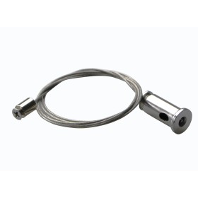 Steel cable-C suspension for aluminium profiles 1m/1pcs