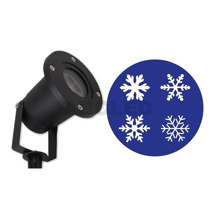 Abcled.ee - Outdoor Garden Laser Projector snowflakes 4W 220V