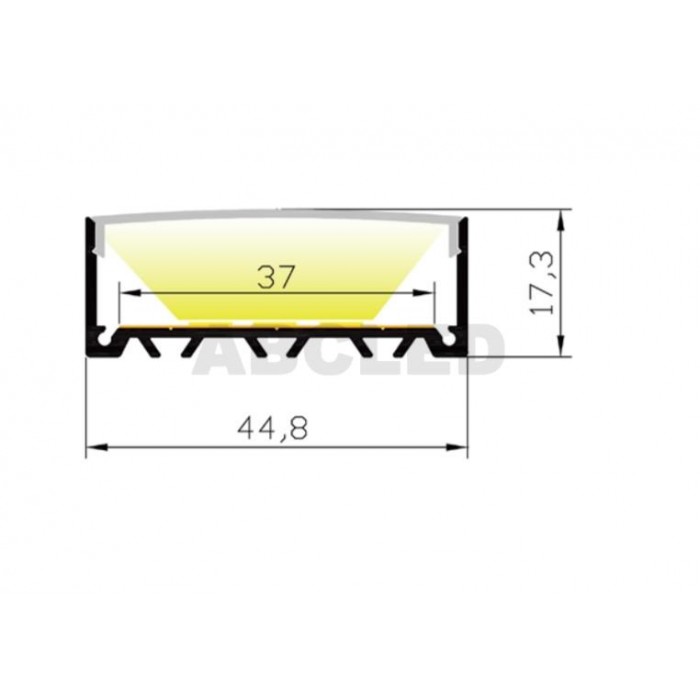 Abcled.ee - Aluminium profile LT4517 surface