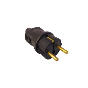 Power plug Schuko 16A IP44 230V black