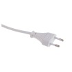 Abcled.ee - Cable with switch and EURO plug 3m 2x0,75 mm2 white