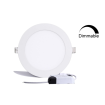 Abcled.ee - DIM LED panel light round recessed 9W 3000K 720Lm