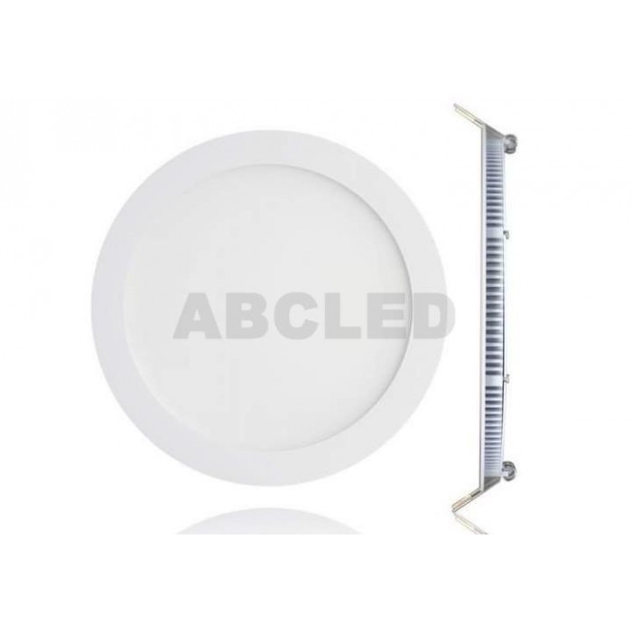 Abcled.ee - LED panel light round recessed 9W 4000K 720Lm IP20