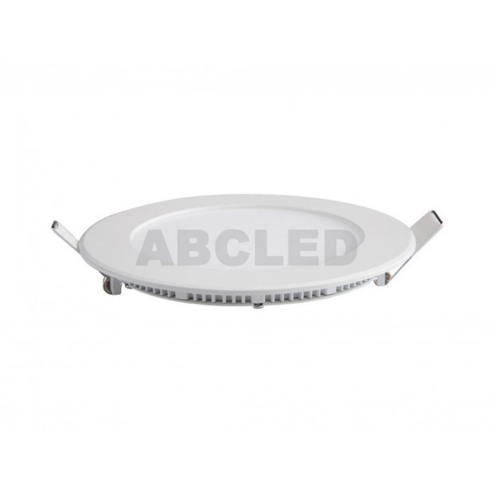 Abcled.ee - LED panel light round recessed 9W 3000K 720Lm IP20