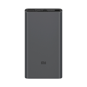 Xiaomi Mi 18W Fast Charge Power Bank 10000 mAh, Black