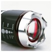 Abcled.ee - LED FlashLight Aluminium with Zoom function, Black