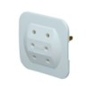 Abcled.ee - Euro-Adapter 3f 3x2, 5A, white
