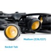 Abcled.ee - LED valguskett "Twinkle" terrassidele, pesa E27