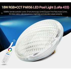 LED Underwater Light 18W PAR56 RGB+CCT IP68 12V LoRa MiLight