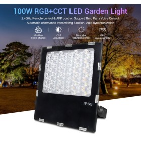 Projecteur RGB CCT Jardin -25 Watts LED - IP66 - 2.4 GHz - FUTC05