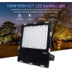 Abcled.ee - LED Aiavalgusti 100W, RGB+CCT, 7500Lm, IP65, 230V