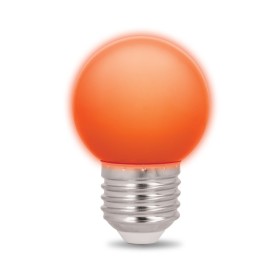 LED лампочка E27 G45 2W Оранжевая 230V Forever light