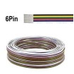 LED шлейф кабель 6PINx0.50mm² Оригинал