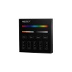 Abcled.ee - RGB + CCT LED control wall panel 4-zone 2*AAA BLACK