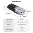 Abcled.ee - 2PIN I-Type connector for LED wires 22-20AWG 36V
