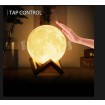 Night light lamp 3D MOON USB and Remote Control