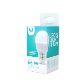 LED лампа E27 G45 10W 4500K 900lm 230V керамика Forever light