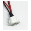Sensor switch ON/OFF recessed 12V 2A 24W white