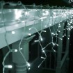 LED jõulutuled Jääpurikad 100LED 0.5x2m KÜLM VALGE IP44