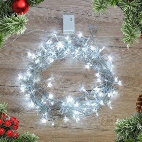 Led Christmas lights 100led 6m COLD  with controller connectable