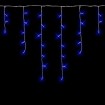 LED indoor «icicle» Blue 100Led 4mx0.6m with controller IP20