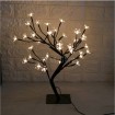 LED-tuledega jõulupuu kirsiõied 38cm 220V Soe valge