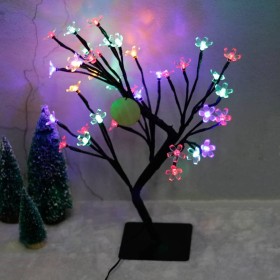 LED Christmas light tree 38cm 220V RGB