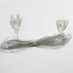 Abcled.ee - Extension cable 5m 1-socket transparent IP20