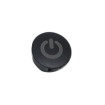 Sensor switch ON/OFF 12V 2A 24W recessed BLACK Dimming