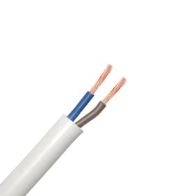 Flexible cable 2x1.5mm² H05VV-F White