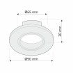 LED Ceiling Round GU10/MR16 Light Frame Fixture RINGO