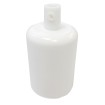 Metal bulb holder E27 white