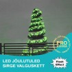 LED flash string Christmas lights PRO GREEN 100LED 12m IP65 230V