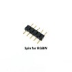 Abcled.ee - RGBW 5pint коннектор Male черный
