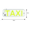 Abcled.ee - LED COB tabloo TAXI white 12V autosse