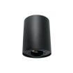 Surface-mounted round adjustable lamp 1xLED GU10 Ø96x125mm 230V black (No bulb)