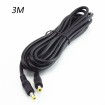12V DC male to male Power Extension cable 3m 5.5X2.5mm connector Plug for pc laptop
