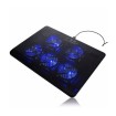Laptop cooler with LED light 12"-17" USB