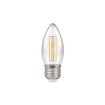 Abcled.ee - LED bulb 4W 470lm WW E27 C37 filament 230V