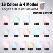 Abcled.ee - Lamp Base for Acrylic 3D LED 7 Color USB 3xAA 0.5W