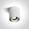 LED Pinnapealne ümar valgusti reguleeritav valge 8W WW 36deg IP20 230V DIM