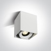 LED Surface square light adjustable white 8W WW 36deg IP20 230V DIM